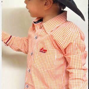 Camisa Infantil Xadrez Western