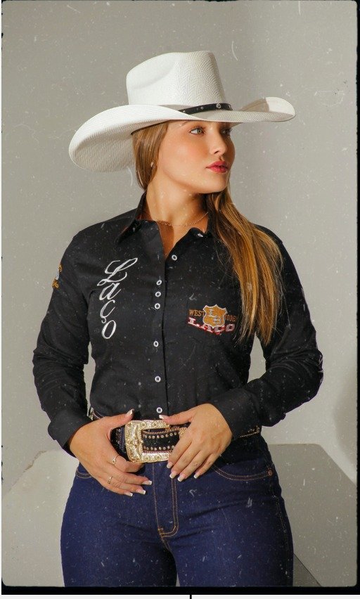 Camisete/Camisão Feminino Western Modelo 4